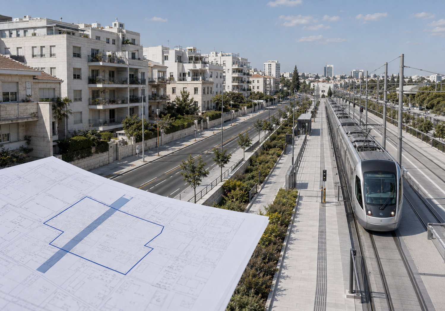 נכס מגורים ותשתית תחבורה חדשה לצורך בחינת הפקעה ופגיעה תכנונית