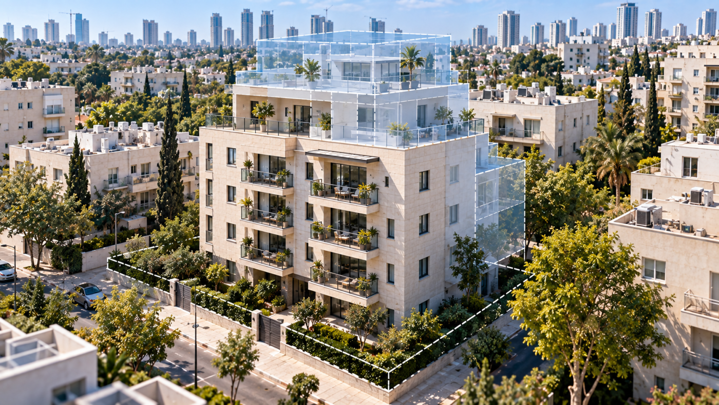 היטל השבחה בגין זכויות בנייה נוספות בנכס