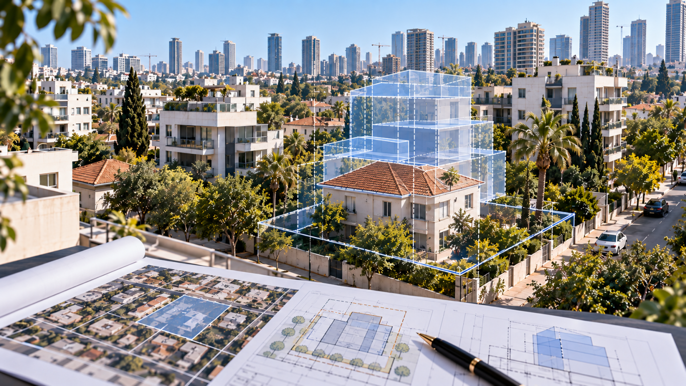 היטל השבחה בעקבות שינוי תכנוני וזכויות בנייה בנכס