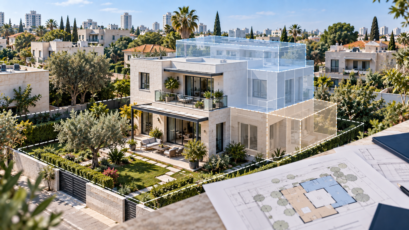 פטור מהיטל השבחה עד 140 מ"ר – הרחבת דירת מגורים